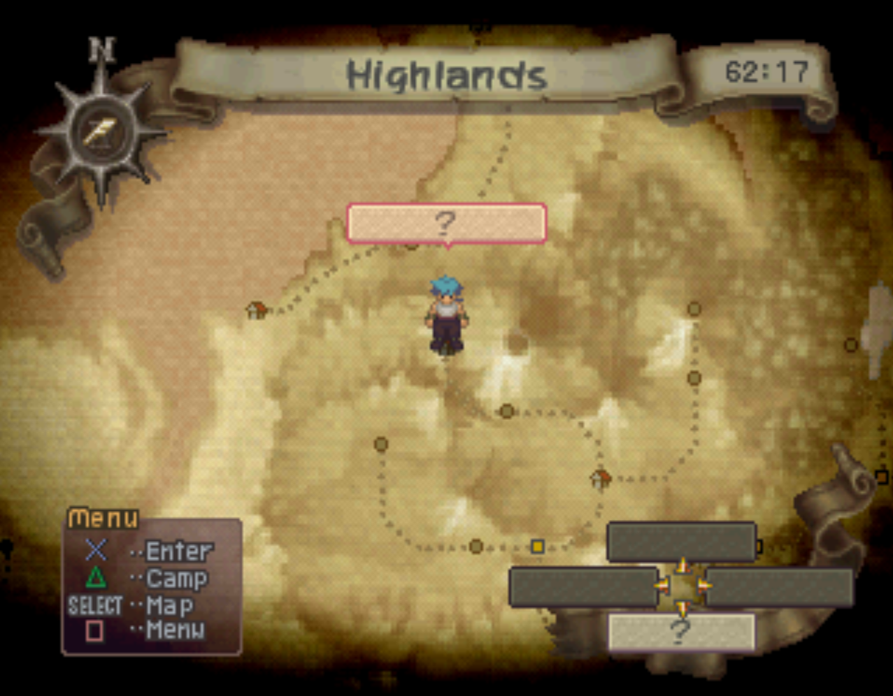 High Combos Map Location